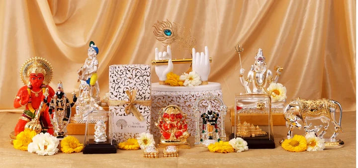 Gold & Silver Plated God Idols