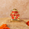 Panchmukhi Hanuman Ji Murti Statue 24K Gold Coated Idol