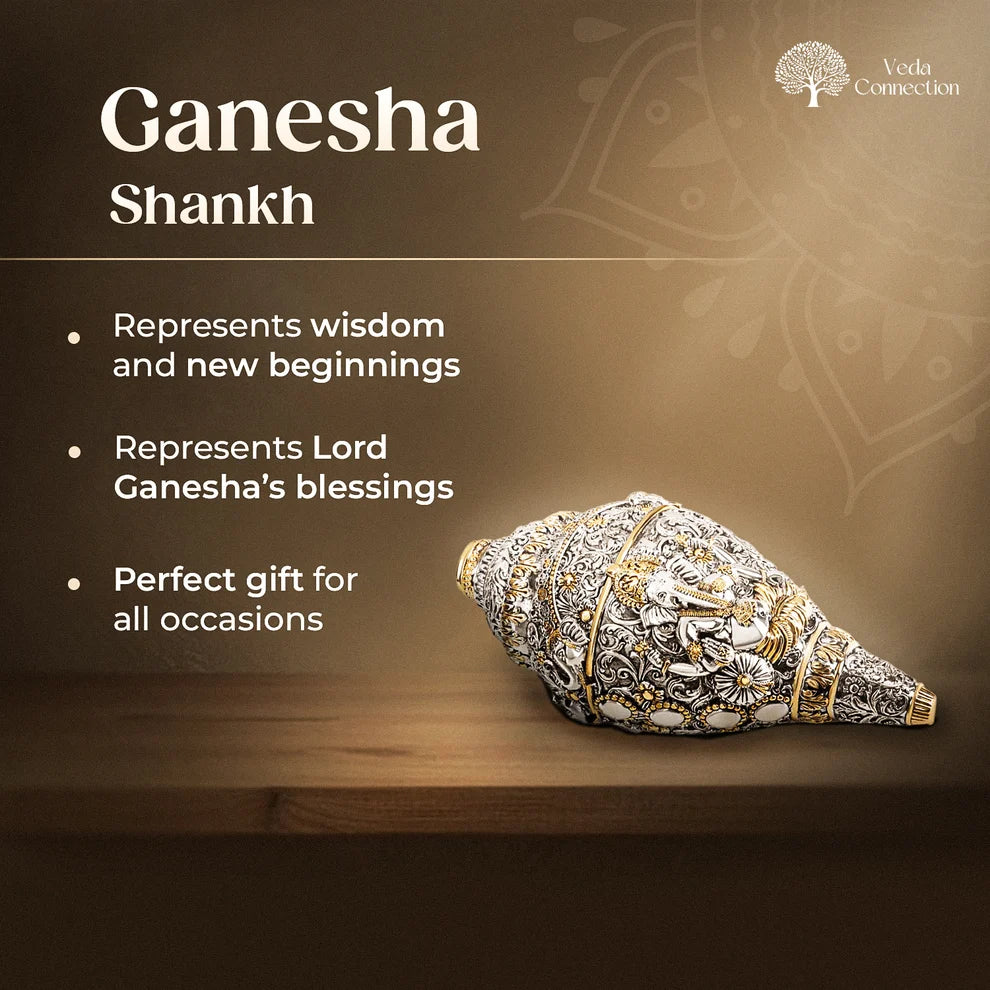 Ganesh Shankh (Conch) for Prosperity